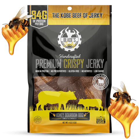 Honey Bourbon BBQ Premium Crispy Jerky