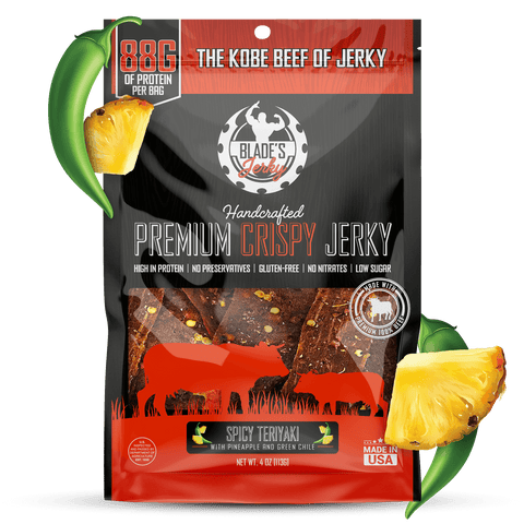 Spicy Teriyaki Premium Crispy Jerky